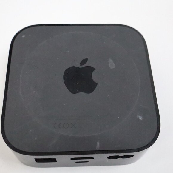 Apple TV HD 4th Generation Black 1080p A1625 32GB HDMI USB-C NO REMOTE Tested - Picture 2 of 3